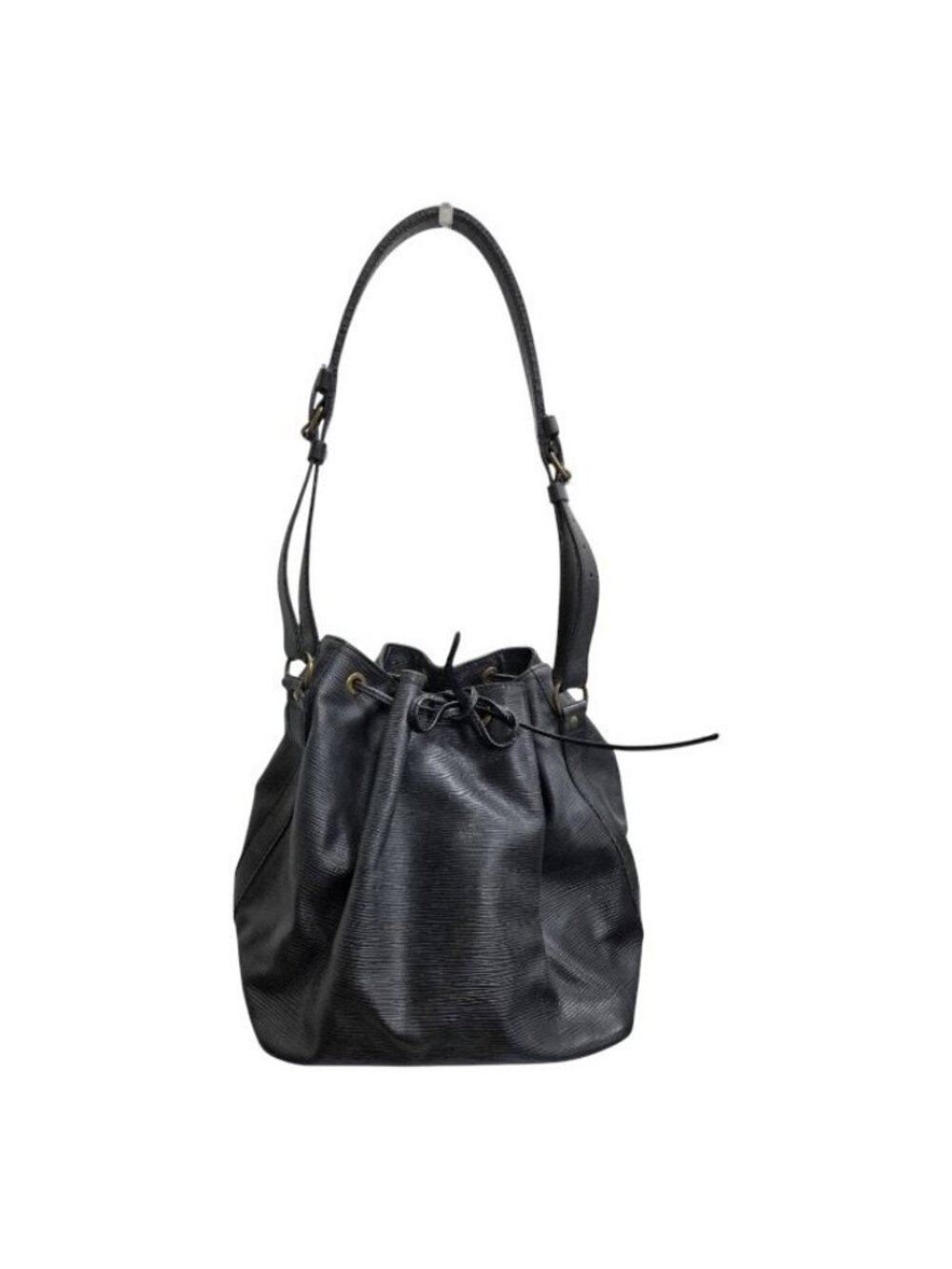 Louis Vuitton Epi Black Gold Leather Bag